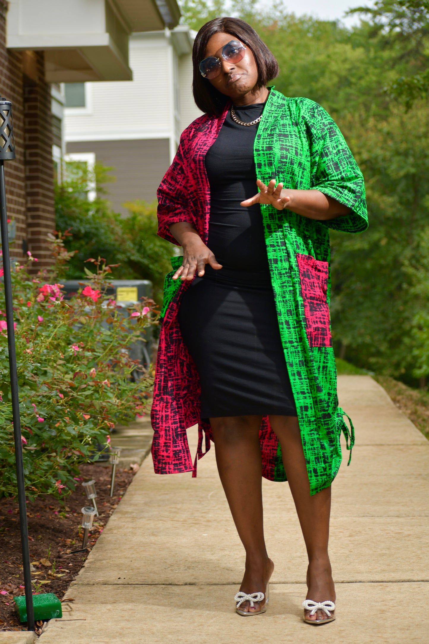 Short Sleeve Kimono Jacket