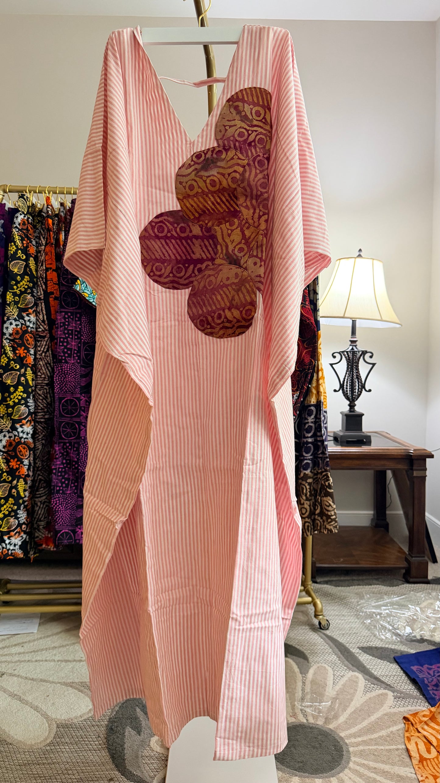 Adire Pattern Long Bubu