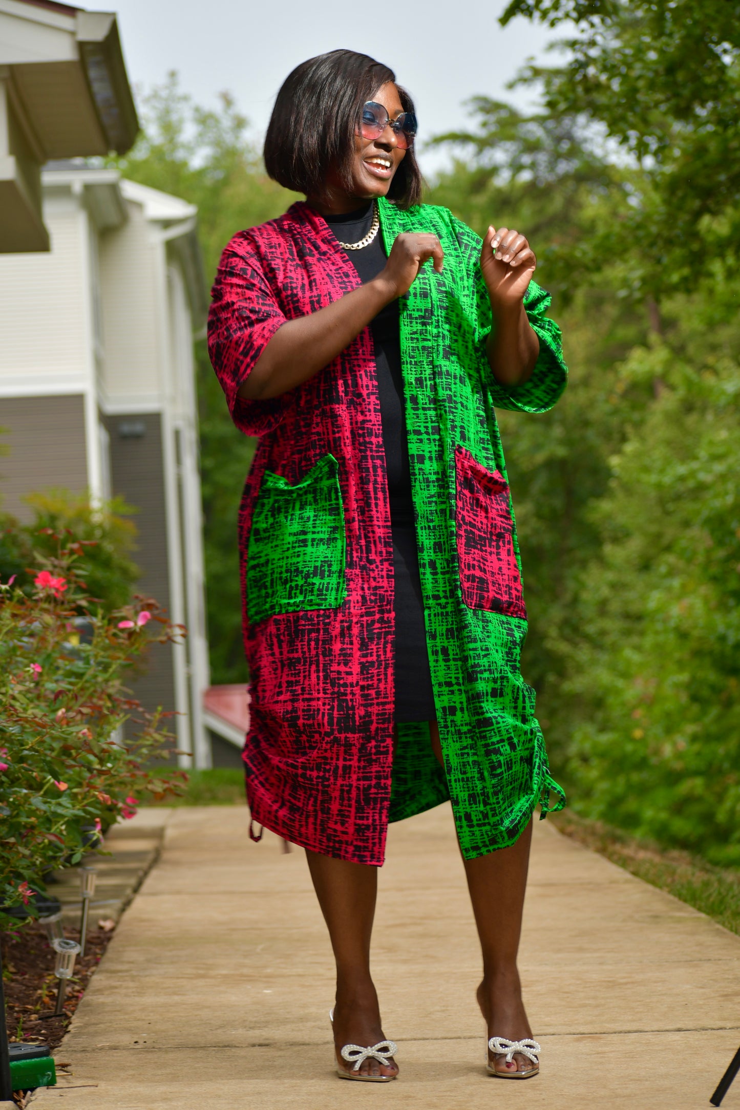 Short Sleeve Kimono Jacket