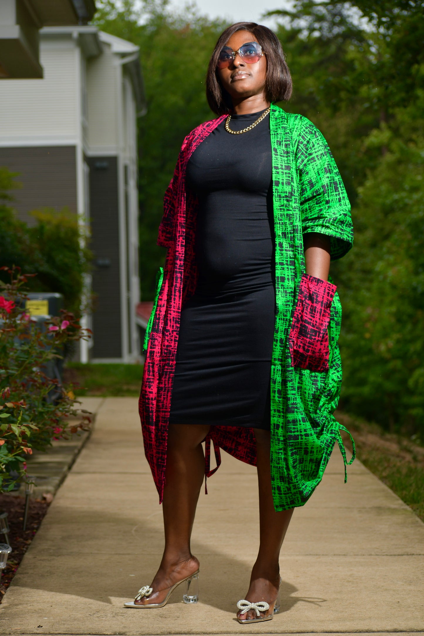 Short Sleeve Kimono Jacket