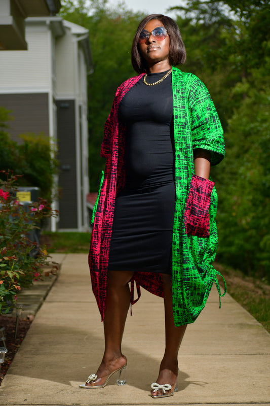 Short Sleeve Kimono Jacket