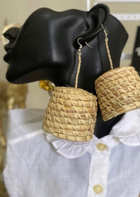 Raffia Earrings