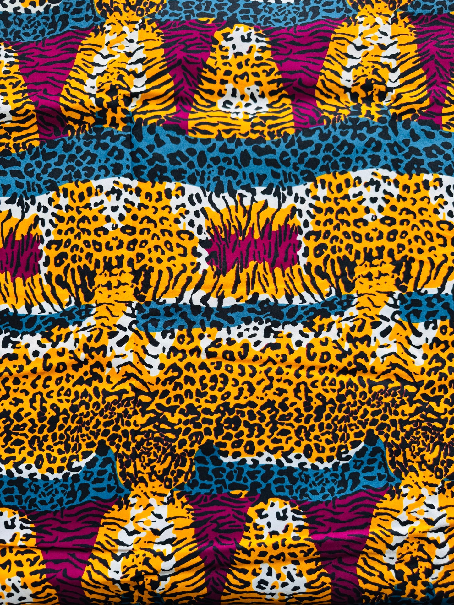 Leopard and Zebra Prints in Orange