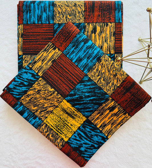 Textile with Geometric Pattern