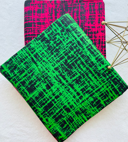 Joined Colored Fabric