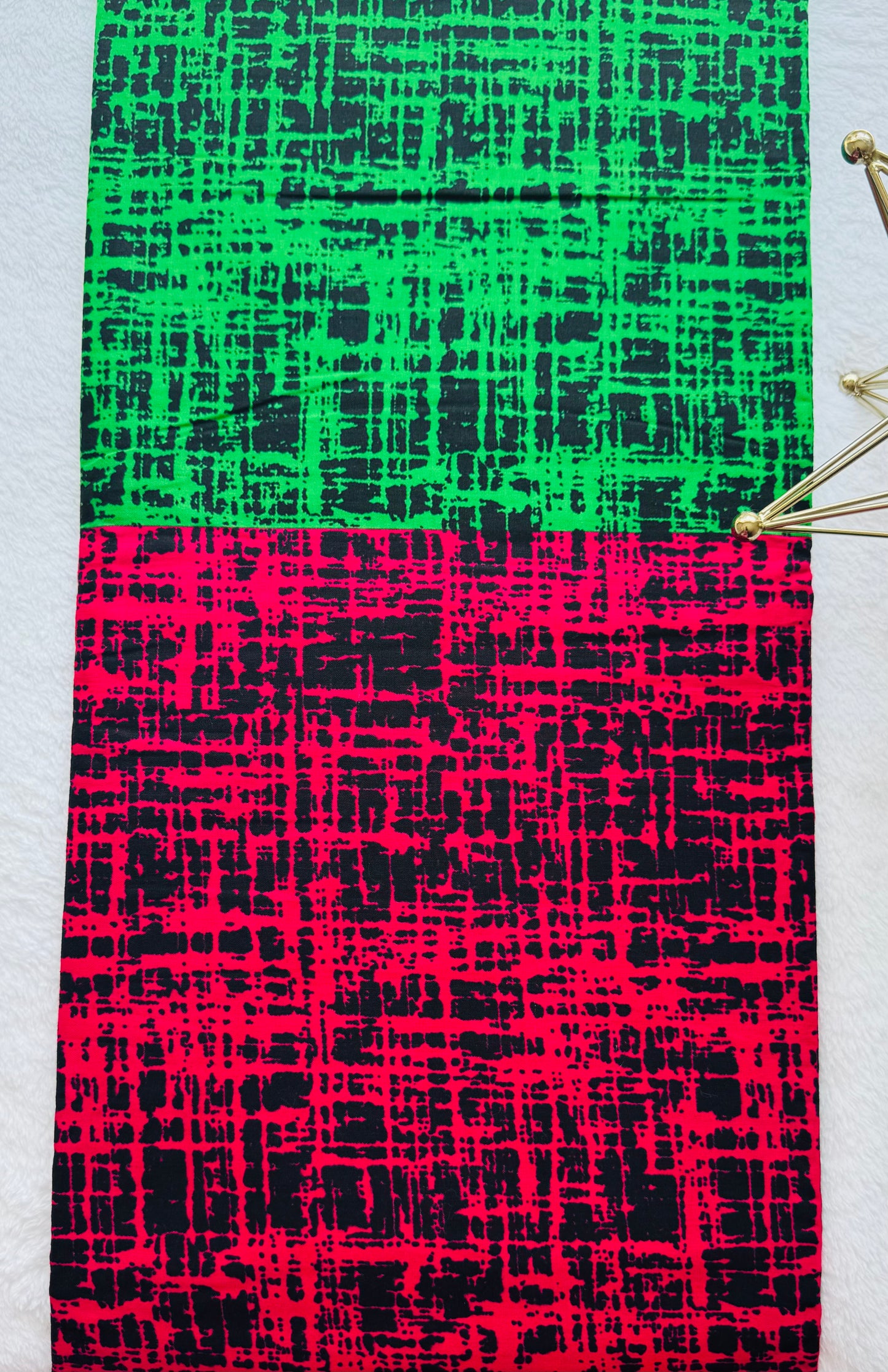 Joined Colored Fabric