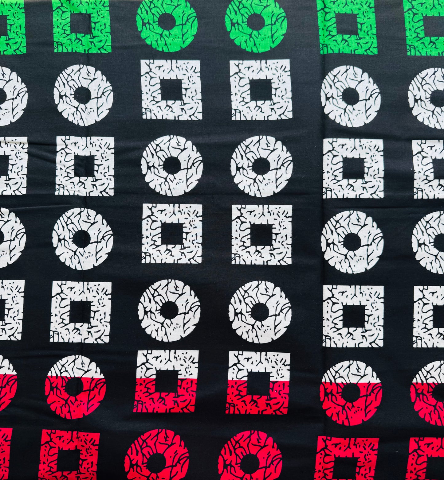 Multicolor Square and Circle